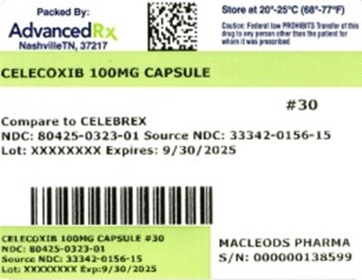 Label 1 (Celecoxib 100mg 80425 0323 01)
